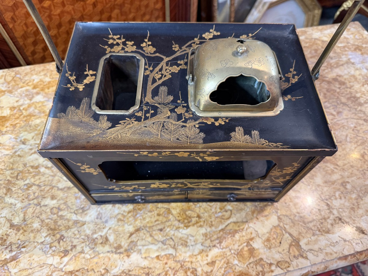 BOITE A FUMER JAPON époque MEIJI (1868 – 1912)-photo-4