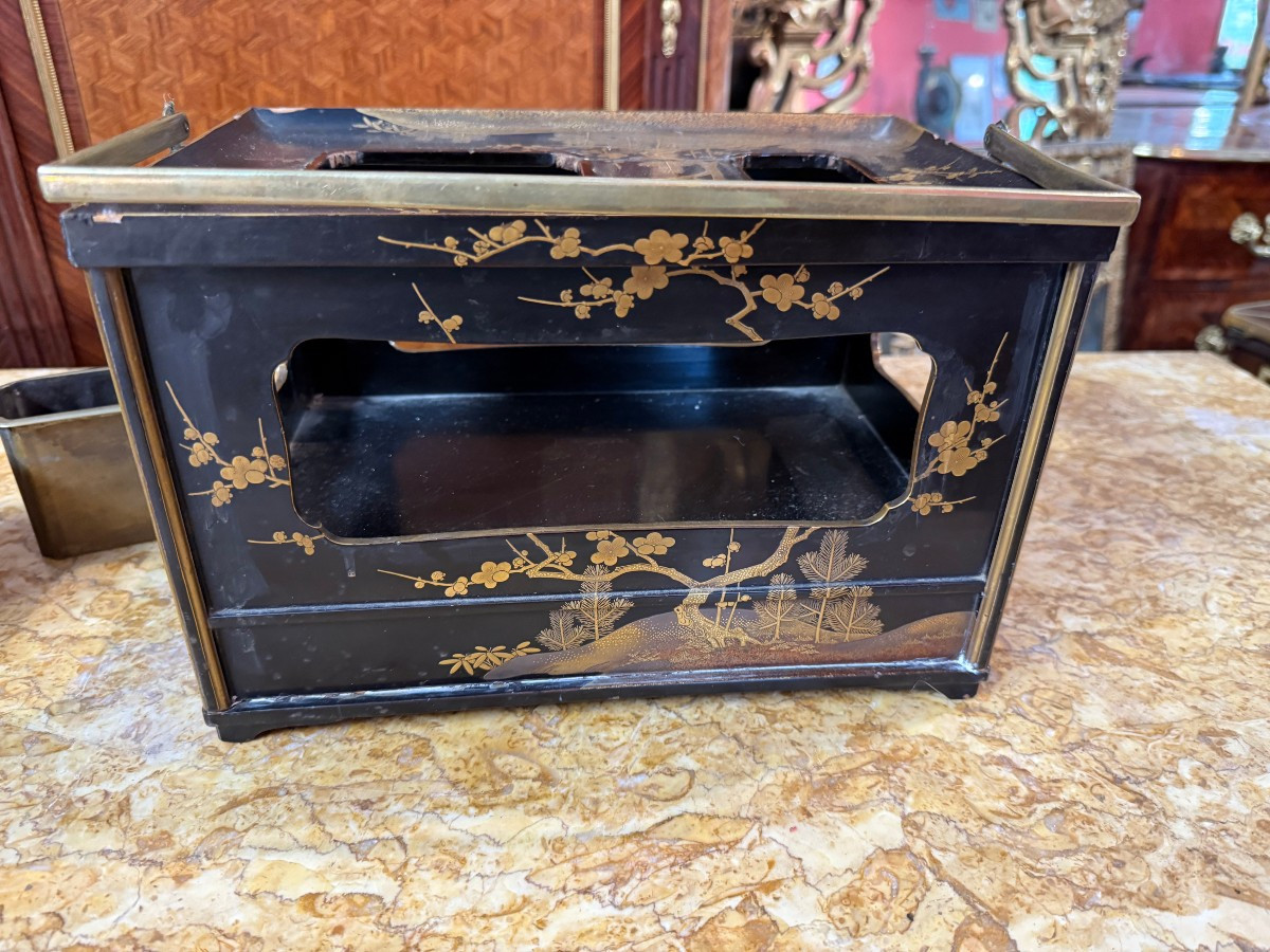 BOITE A FUMER JAPON époque MEIJI (1868 – 1912)-photo-6