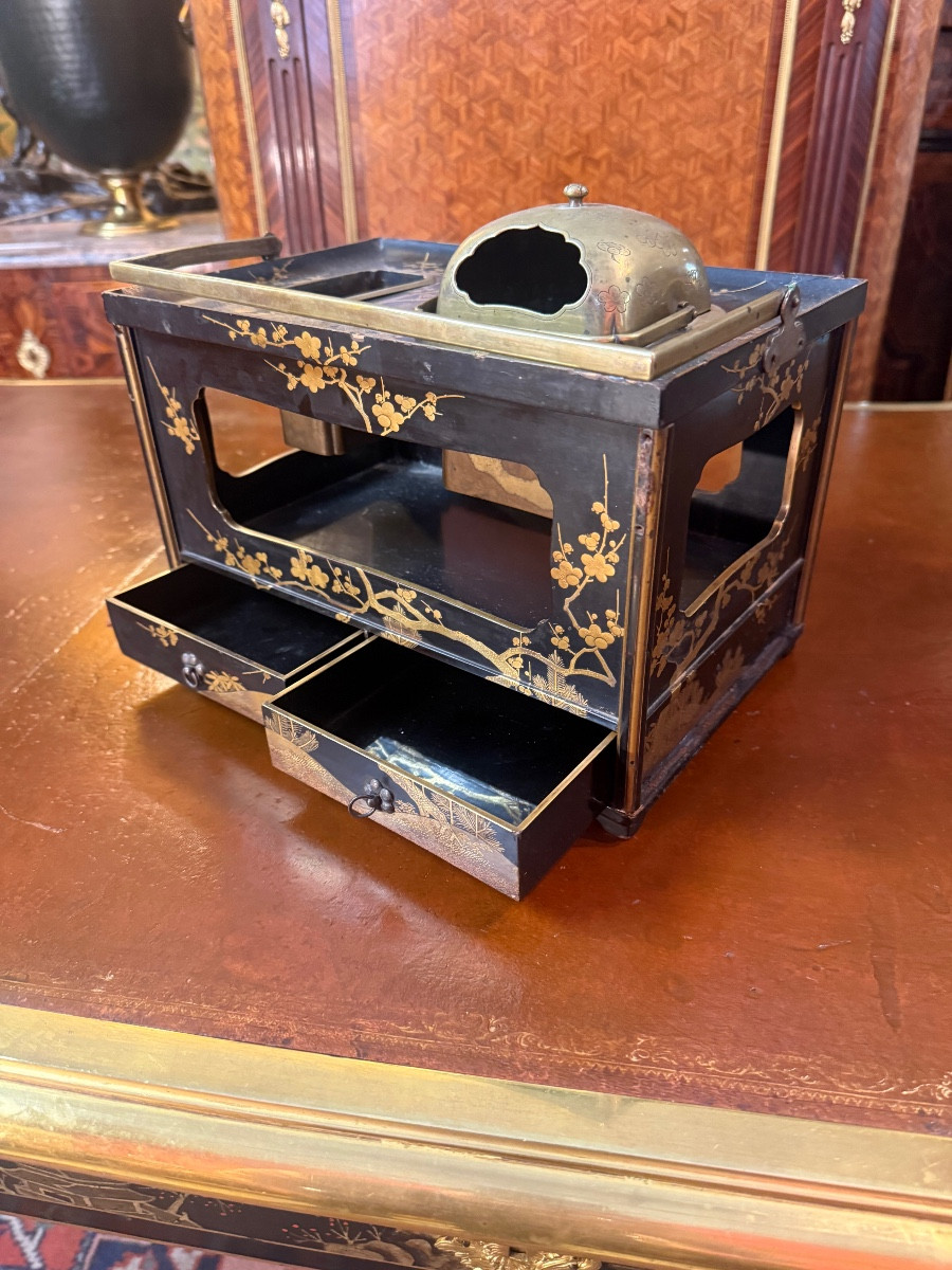 BOITE A FUMER JAPON époque MEIJI (1868 – 1912)-photo-8