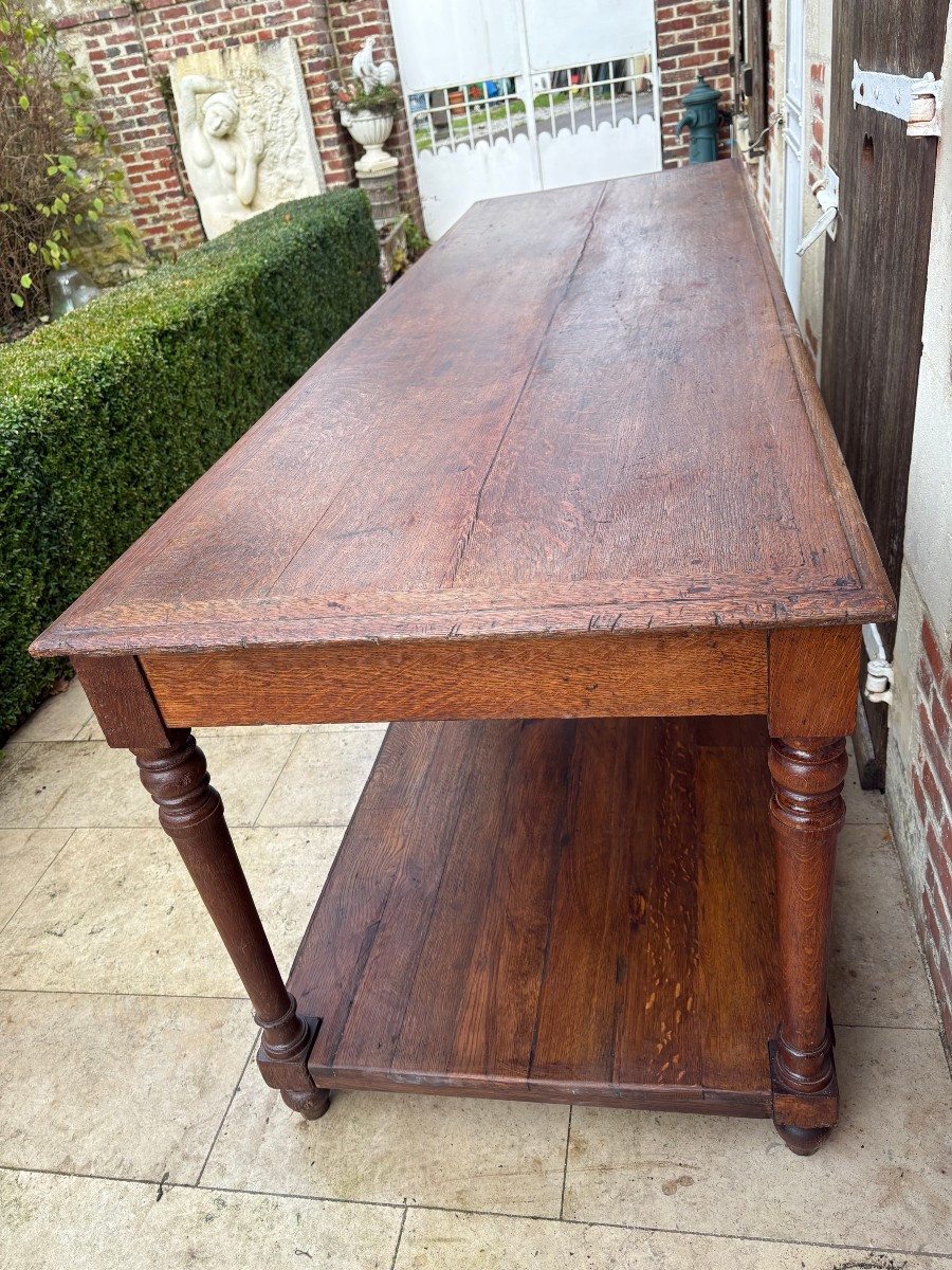 19th Century Draper's Table-photo-4
