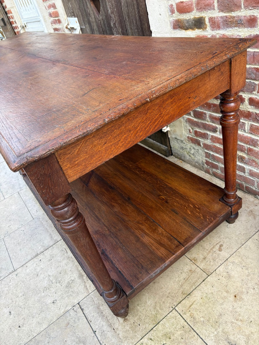 19th Century Draper's Table-photo-3