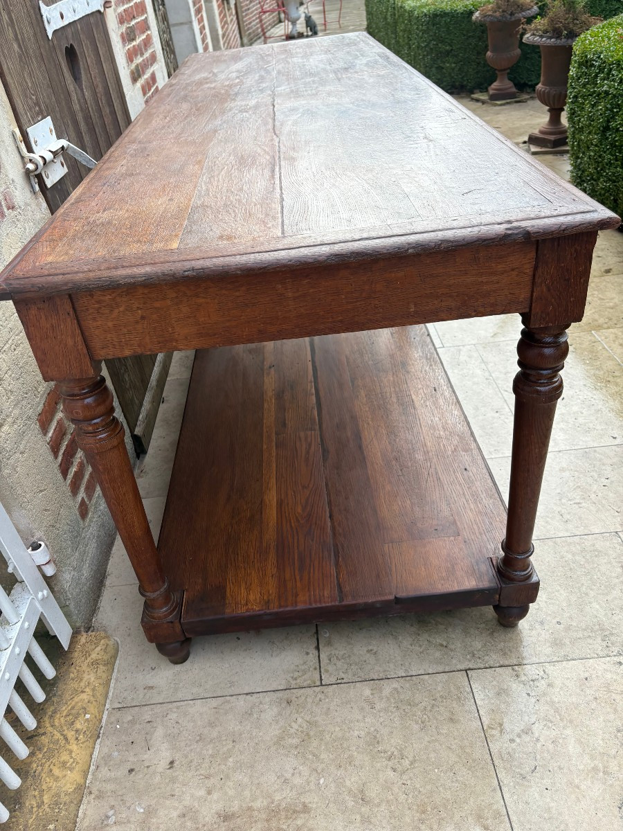 19th Century Draper's Table-photo-4