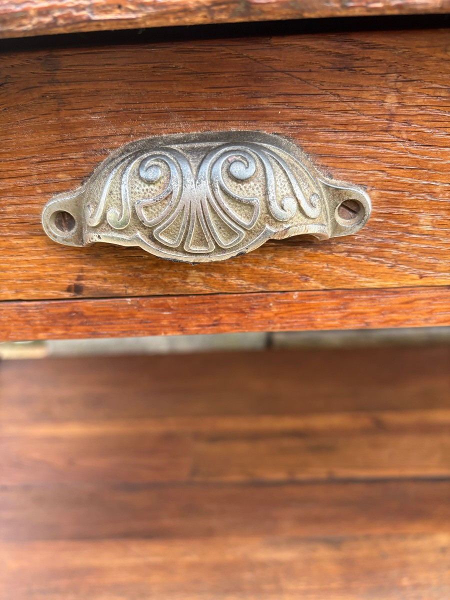 19th Century Draper's Table-photo-6