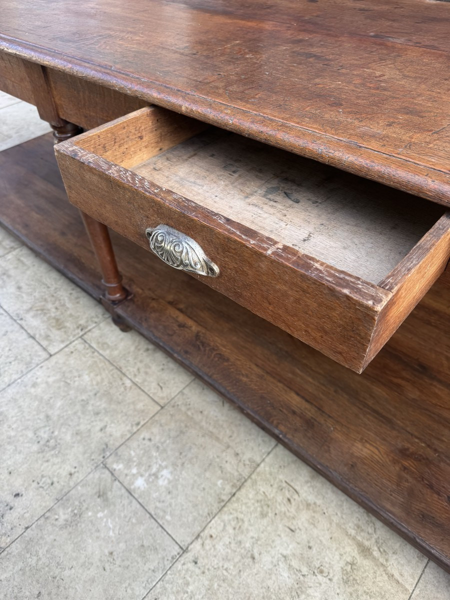 19th Century Draper's Table-photo-7