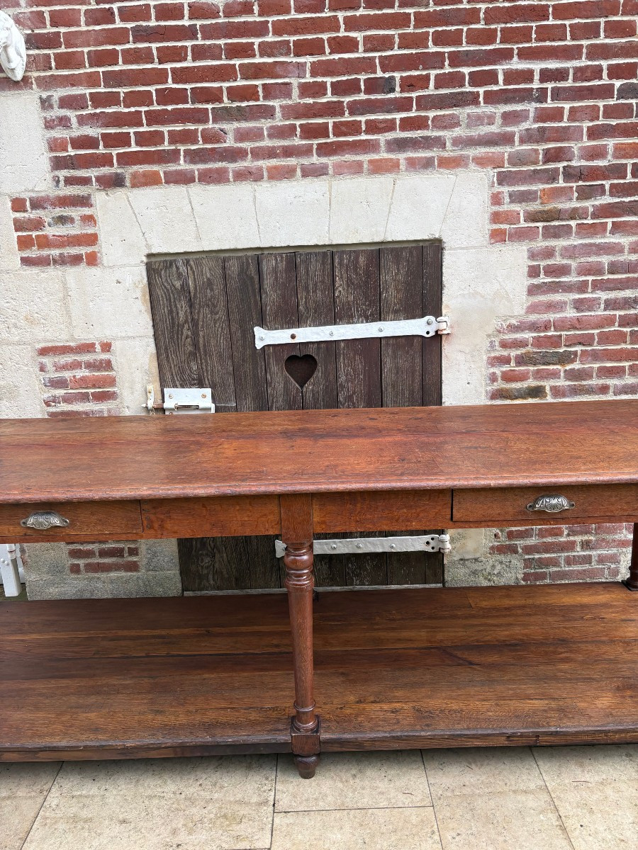 19th Century Draper's Table-photo-8