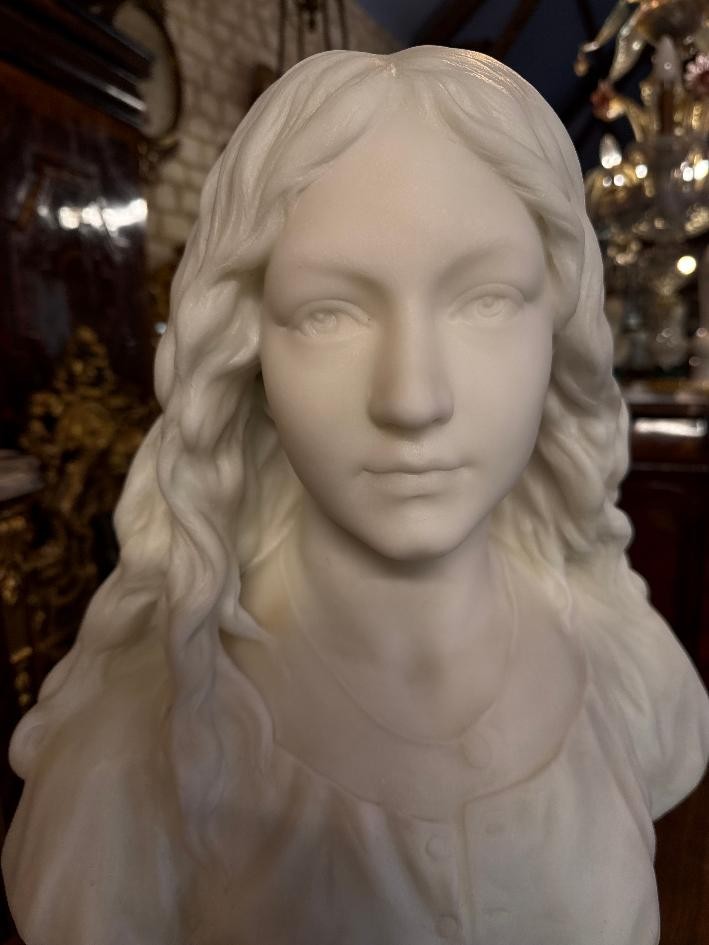  Bust Of A Young Woman, 19th Century-photo-2