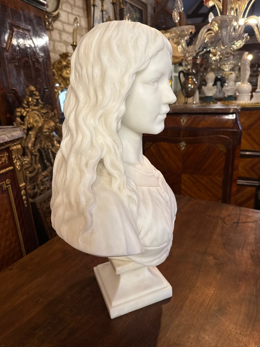  Bust Of A Young Woman, 19th Century-photo-3