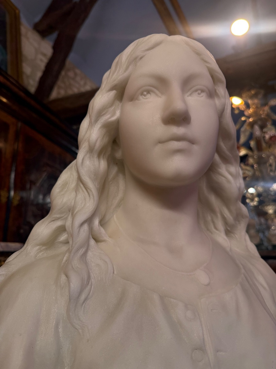  Bust Of A Young Woman, 19th Century-photo-3