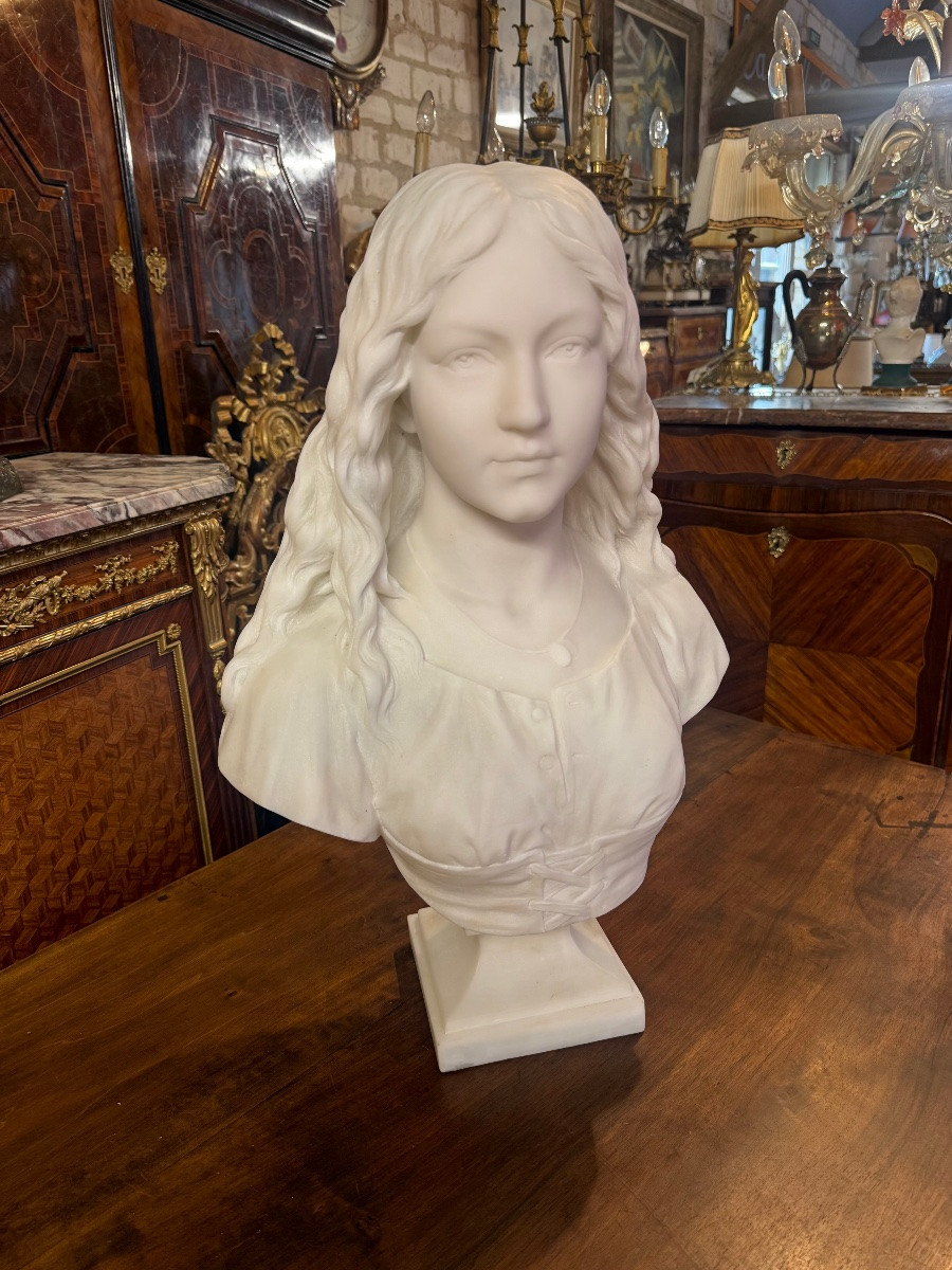  Bust Of A Young Woman, 19th Century-photo-6