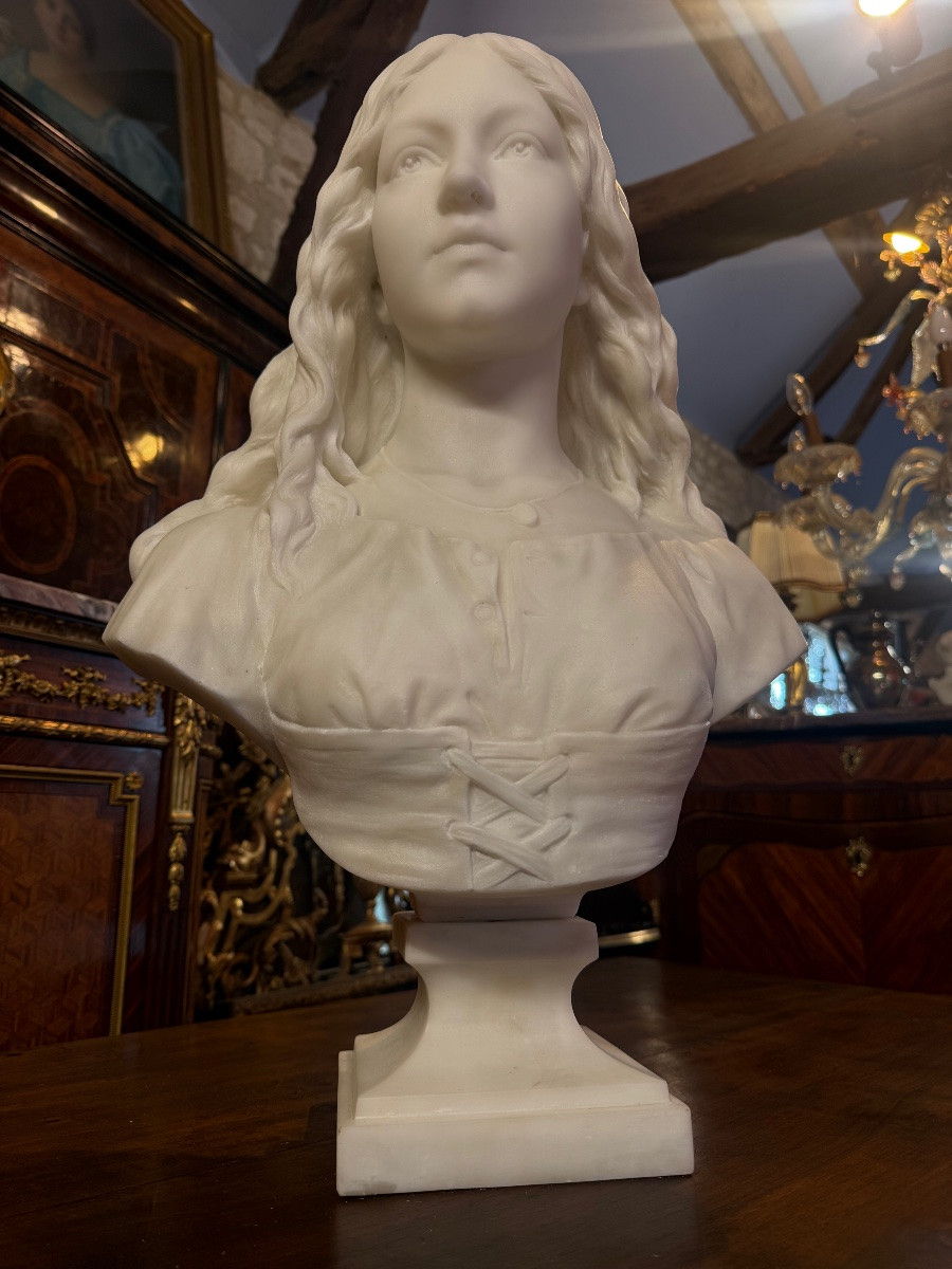  Bust Of A Young Woman, 19th Century-photo-7