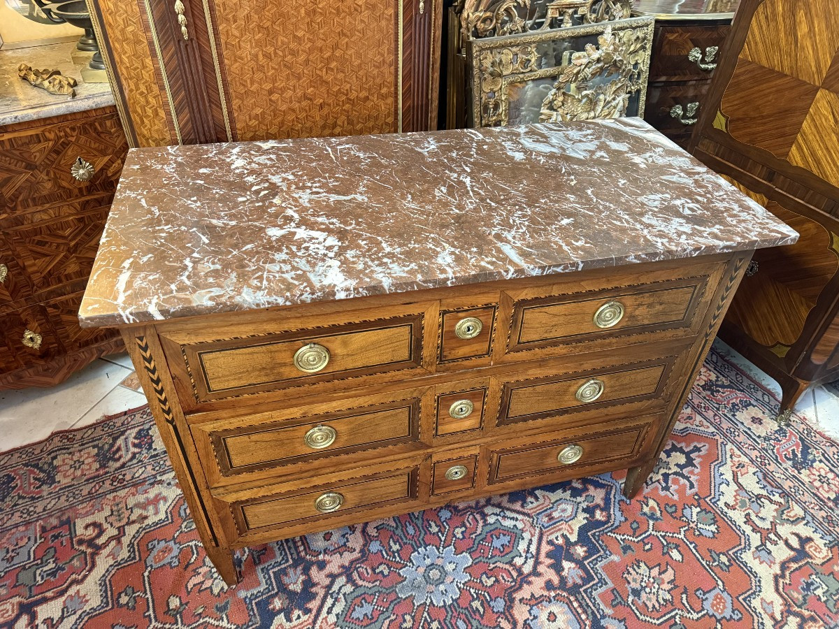  Louis XVI Commode, 18th Century-photo-3