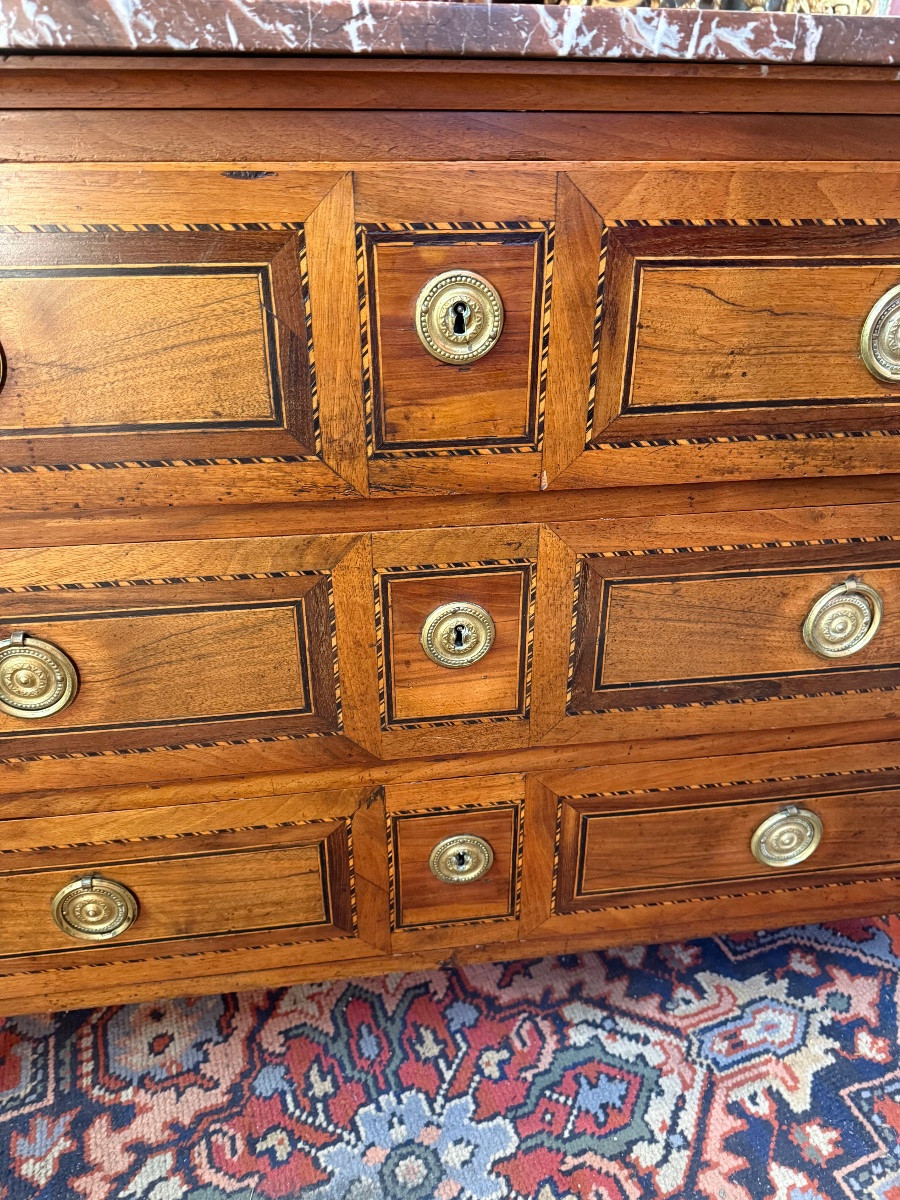  Louis XVI Commode, 18th Century-photo-7