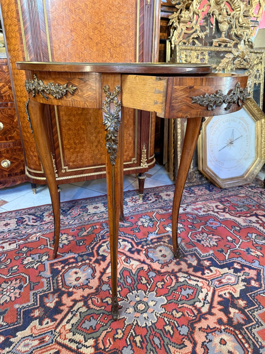 Louis XVI Style Pedestal Table-photo-1