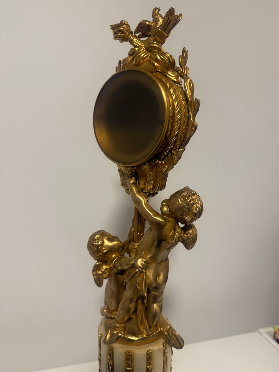 PENDULE DE STYLE LOUIS XVI-photo-3