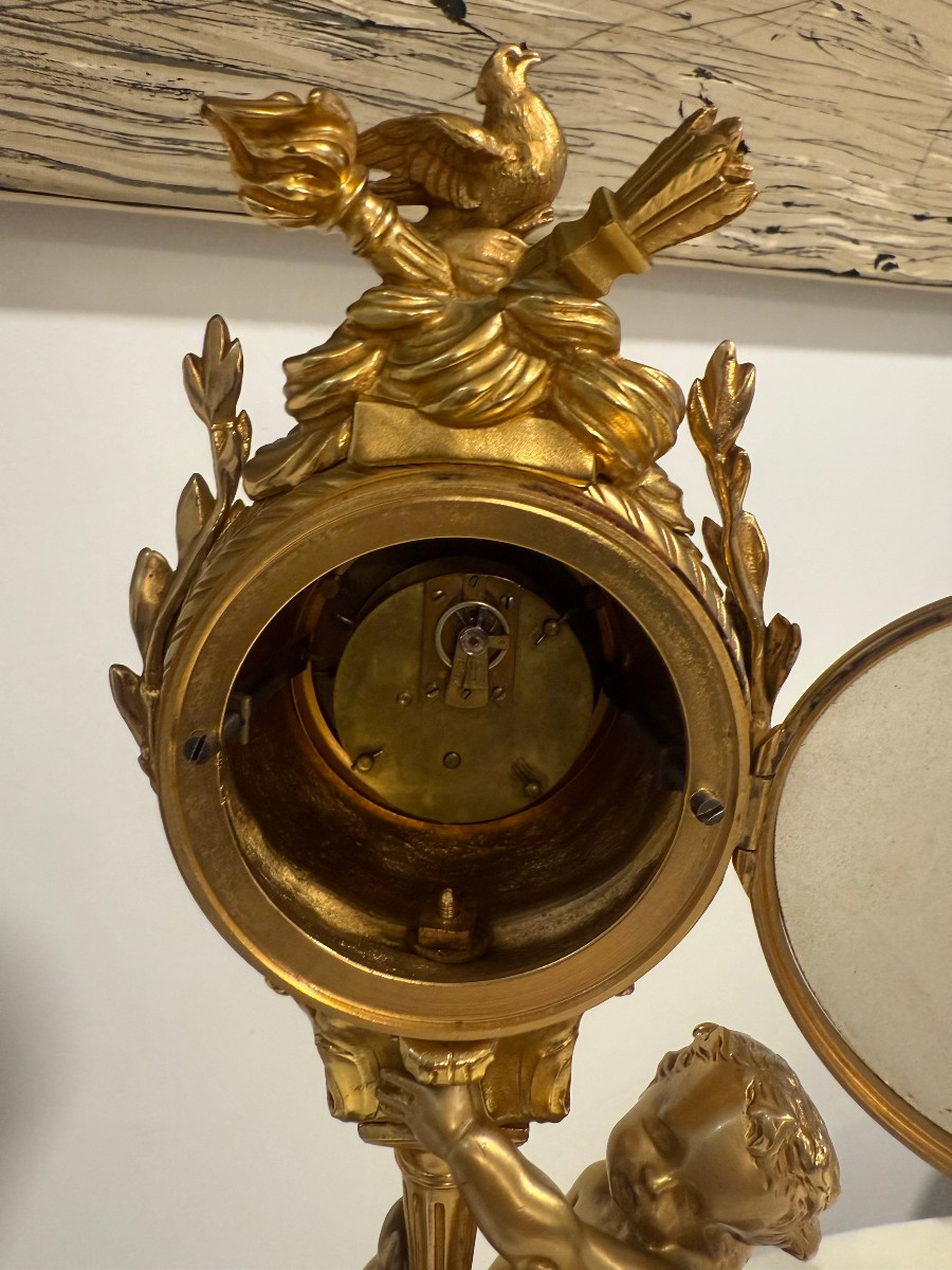 PENDULE DE STYLE LOUIS XVI-photo-5