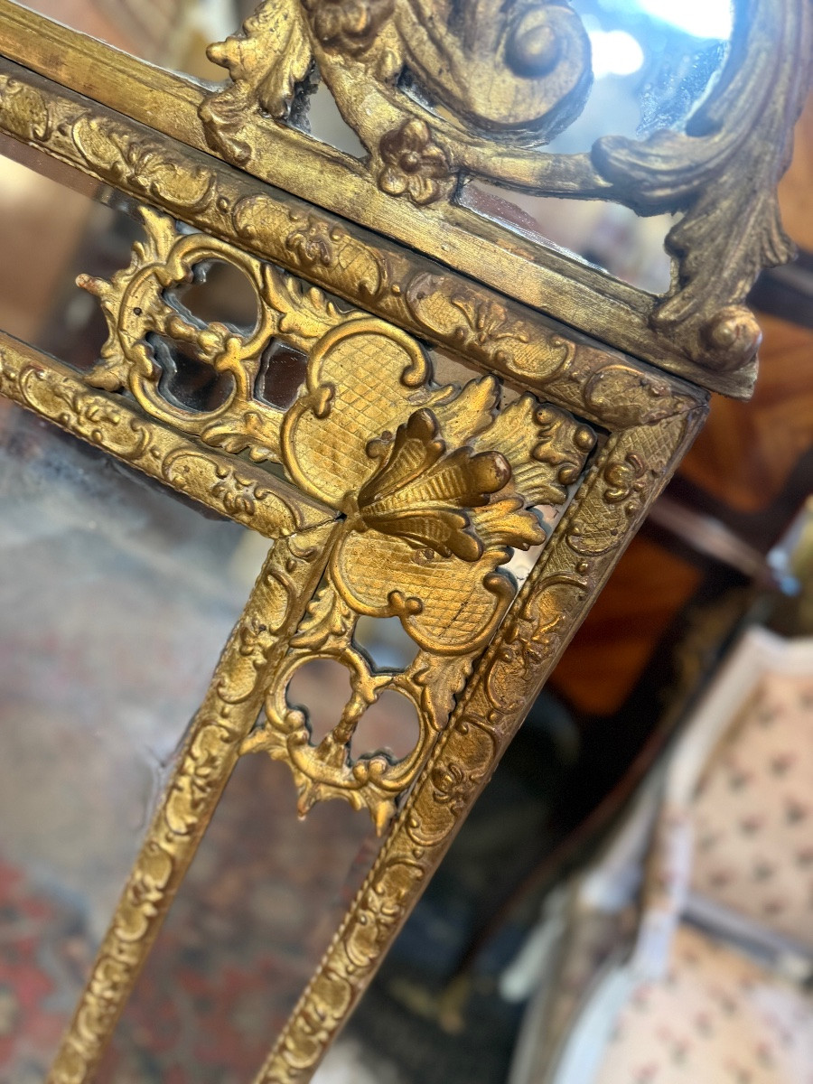 Regence Mirror, 18th Century-photo-8