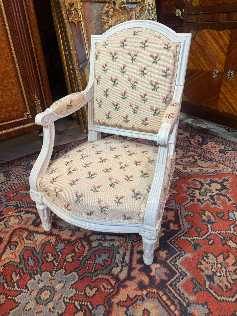 Louis XVI Style Children's Armchair-photo-2