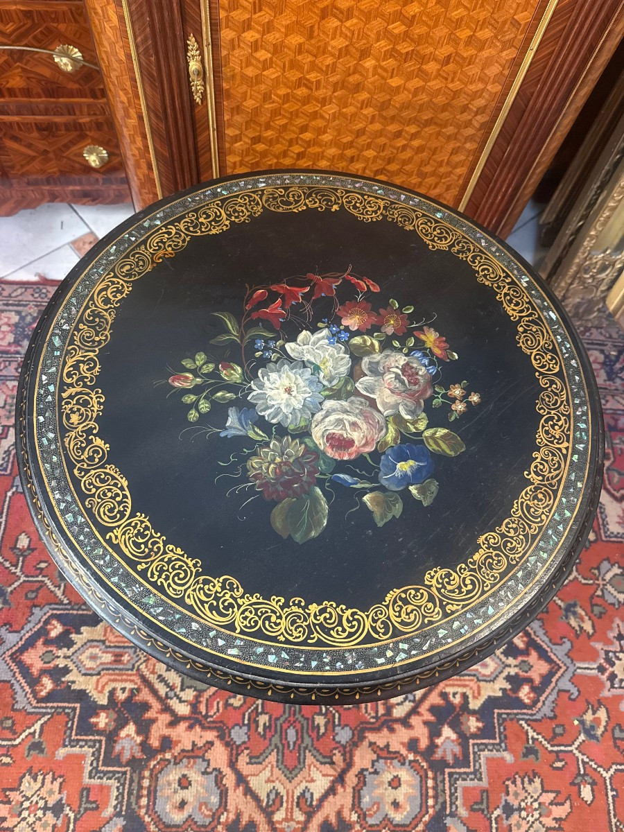 GUERIDON BASCULANT NAPOLEON III-photo-2