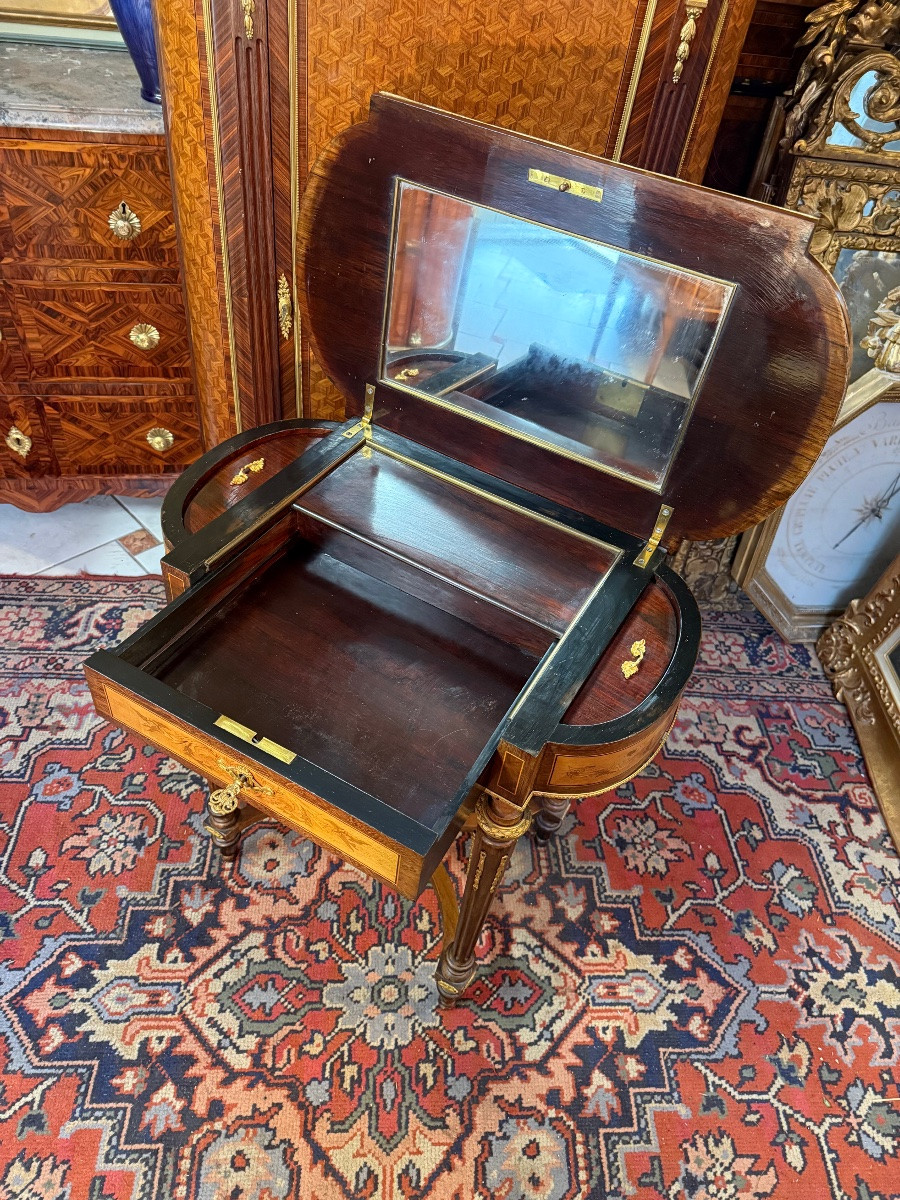 Napoleon III Work Table – 19th Style XVI-photo-7