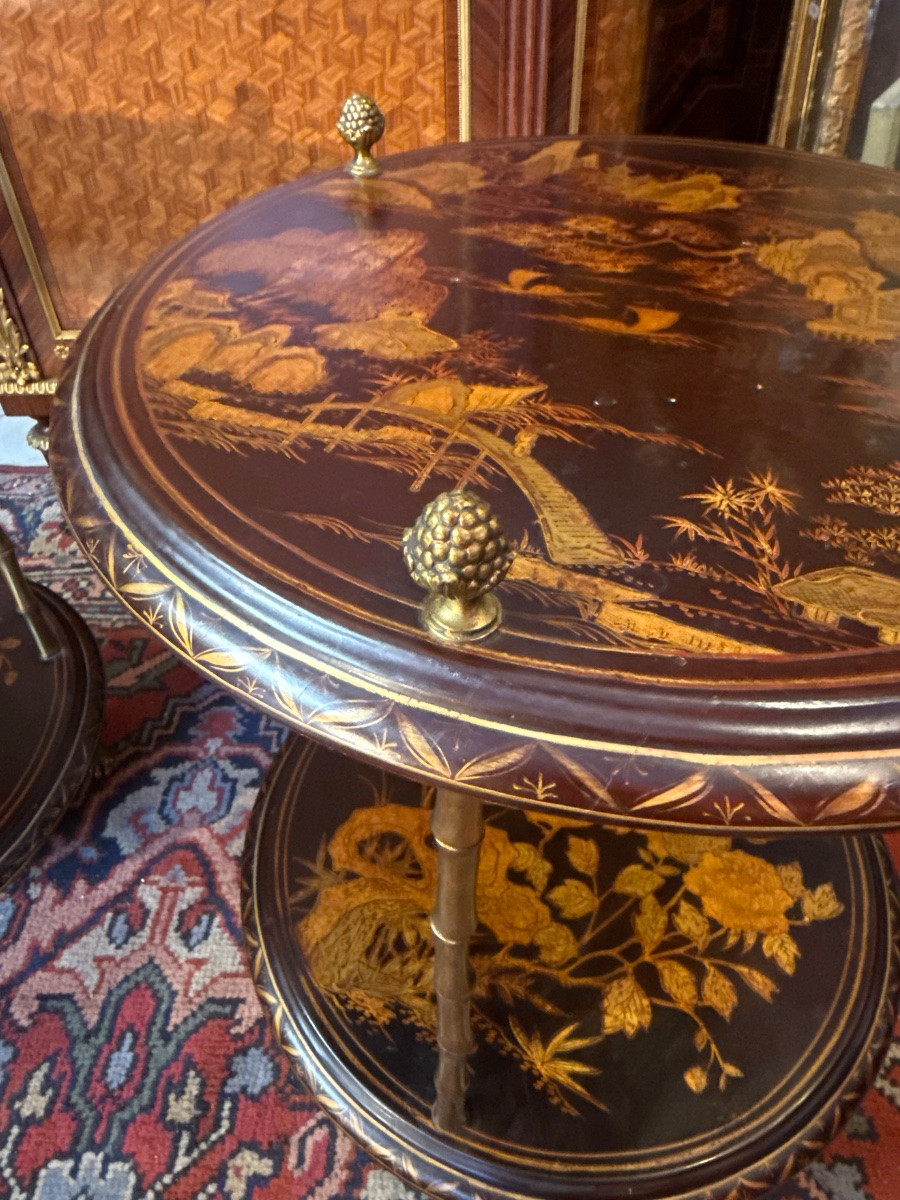 Pair Of House End Table Rings-photo-6