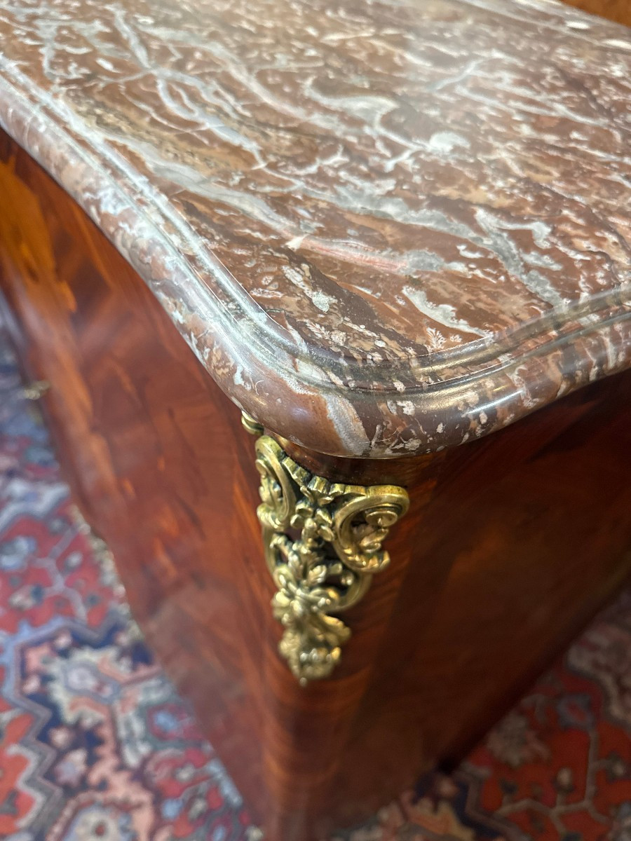 BUFFET A HAUTEUR D'APPUI DE STYLE LOUS XV-photo-4