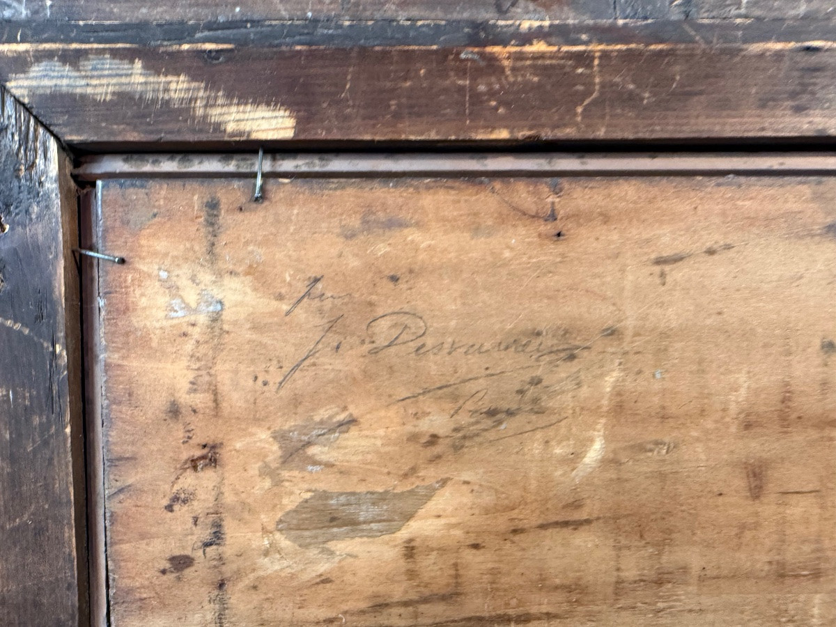 Oil Paintings On Panels By James Desvarreur Carpentier (1847-1937)-photo-2