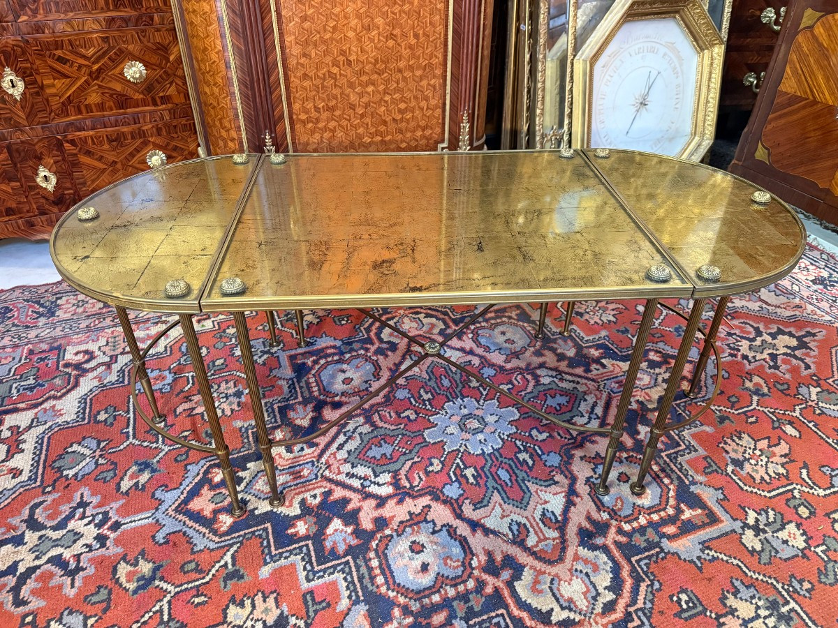 Tripartite Coffee Table Attributed To The House Of Bagues