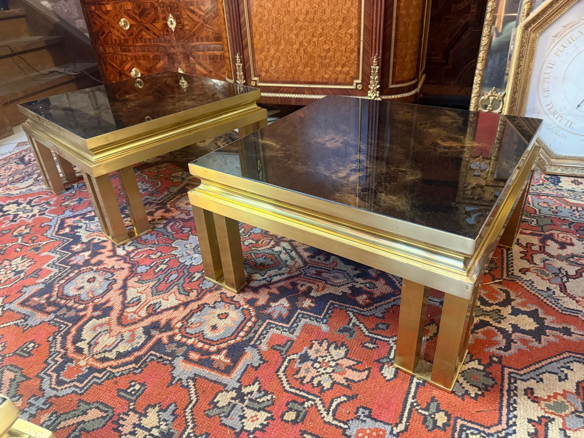 Pair Of 1970s Side Tables-photo-3