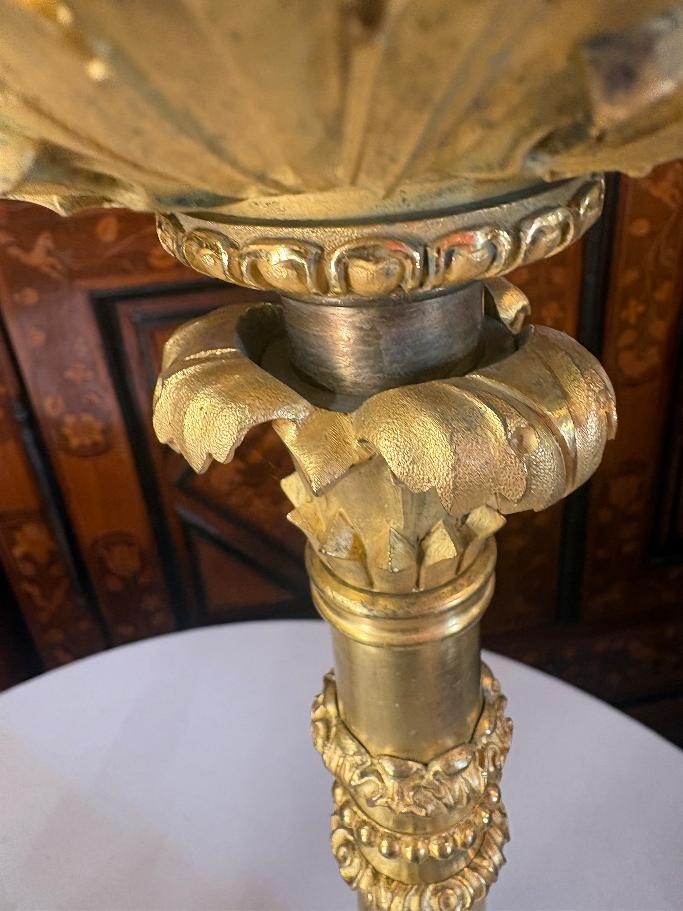 Pair Of Charles X Period Candelabra-photo-2