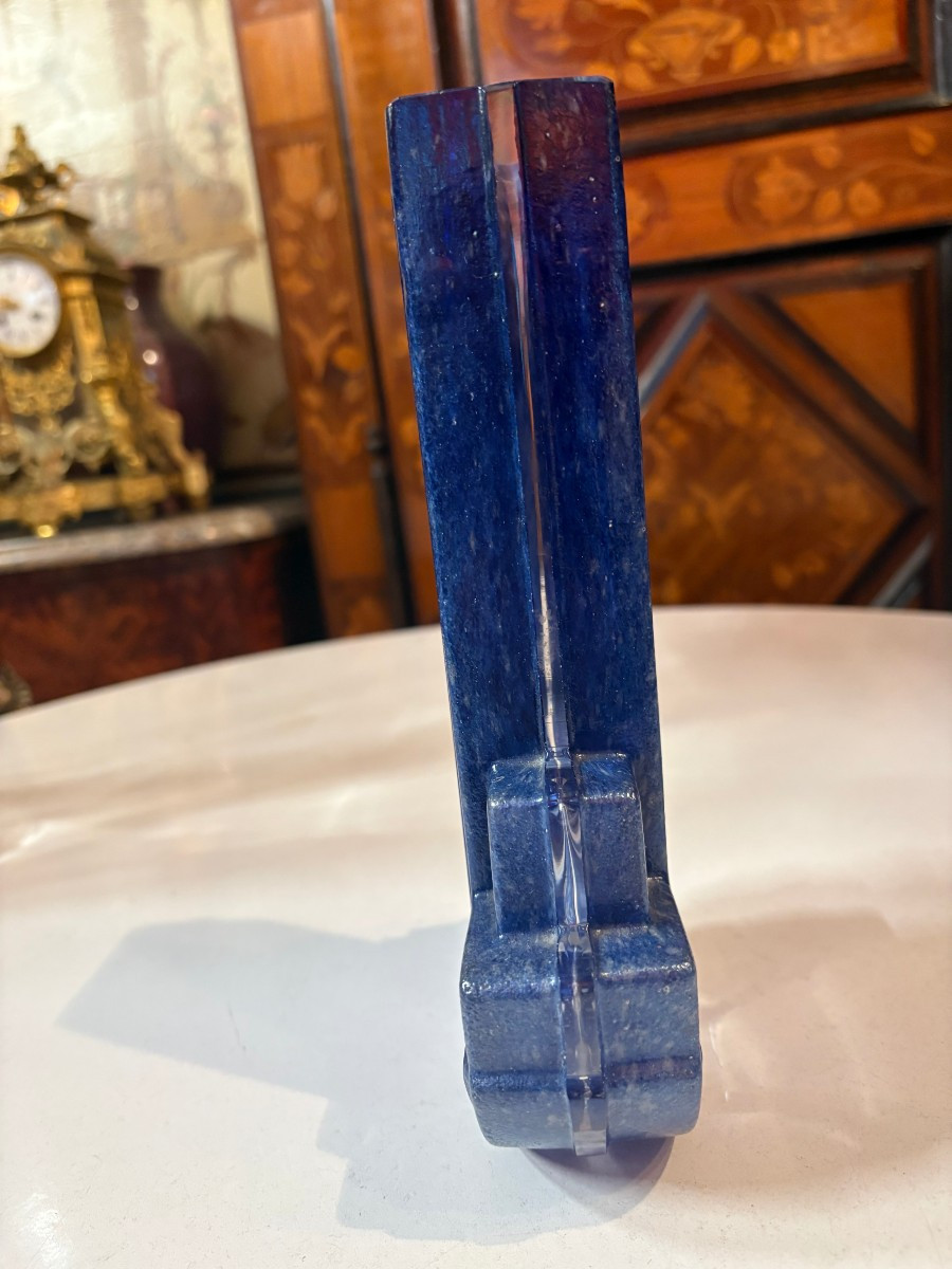 Daum Art Deco Vase France-photo-2