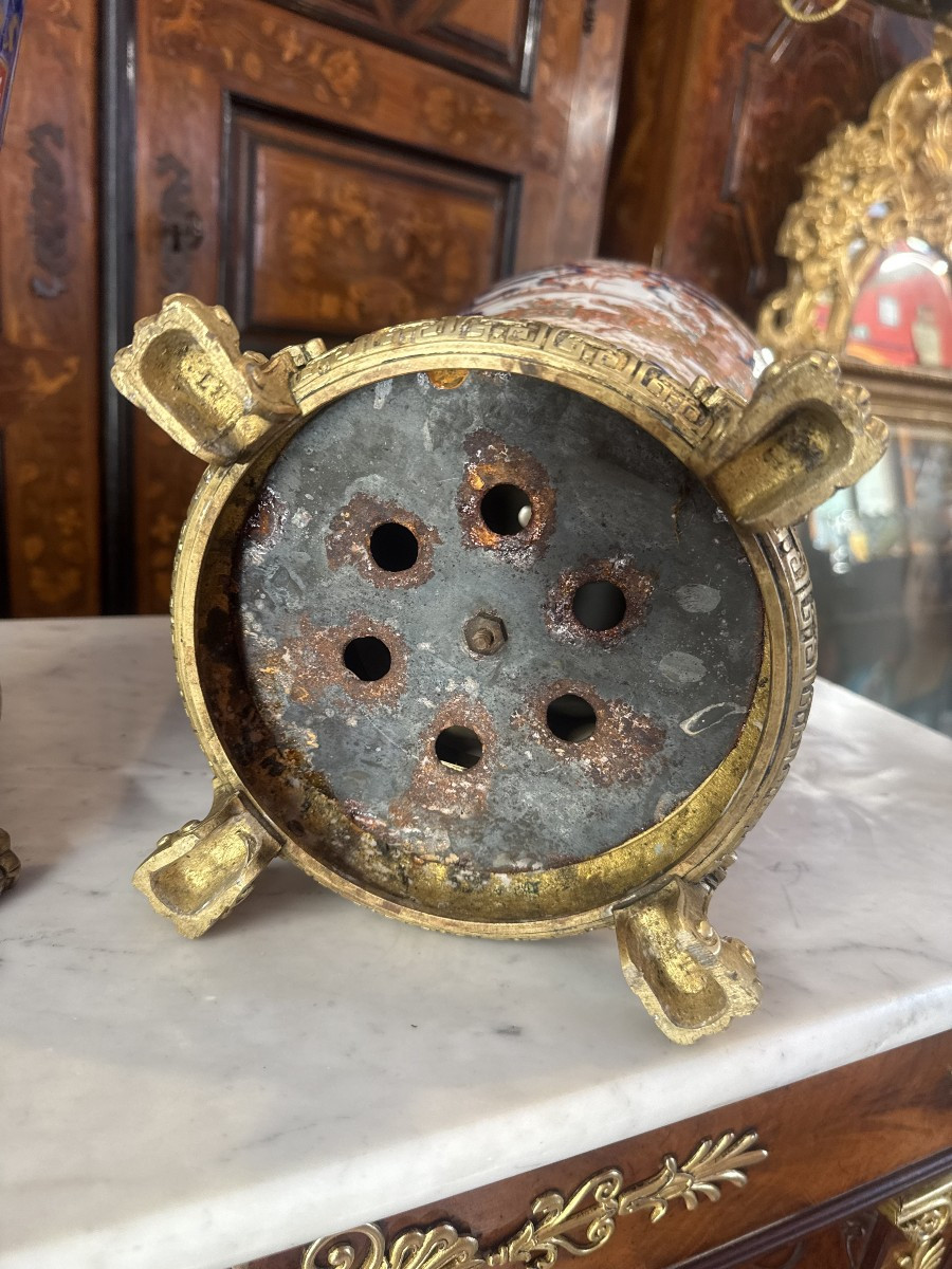 Pair Of Imari Porcelain Vases-photo-6