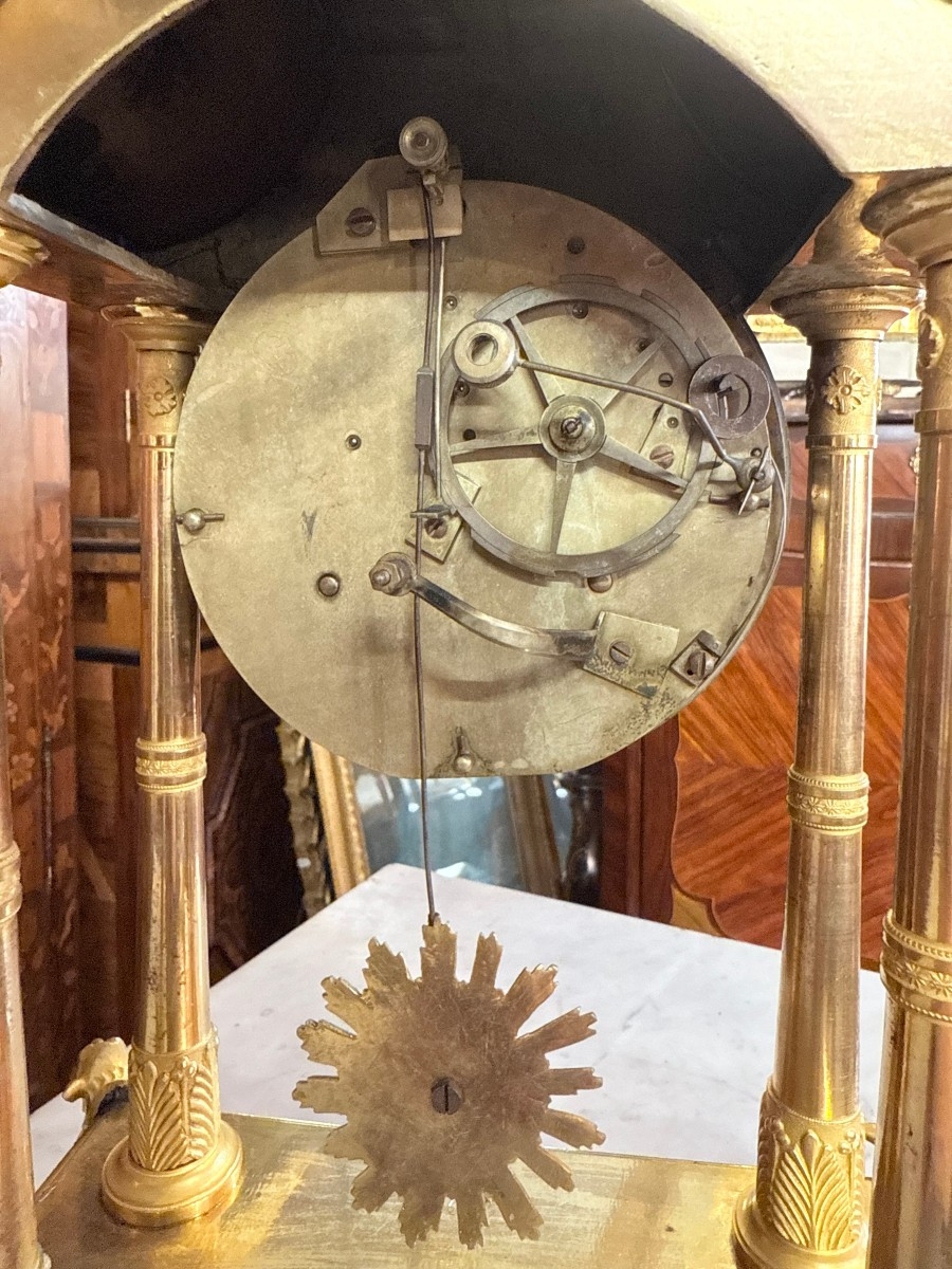 PENDULE EPOQUE EMPIRE "PEGASE"-photo-4