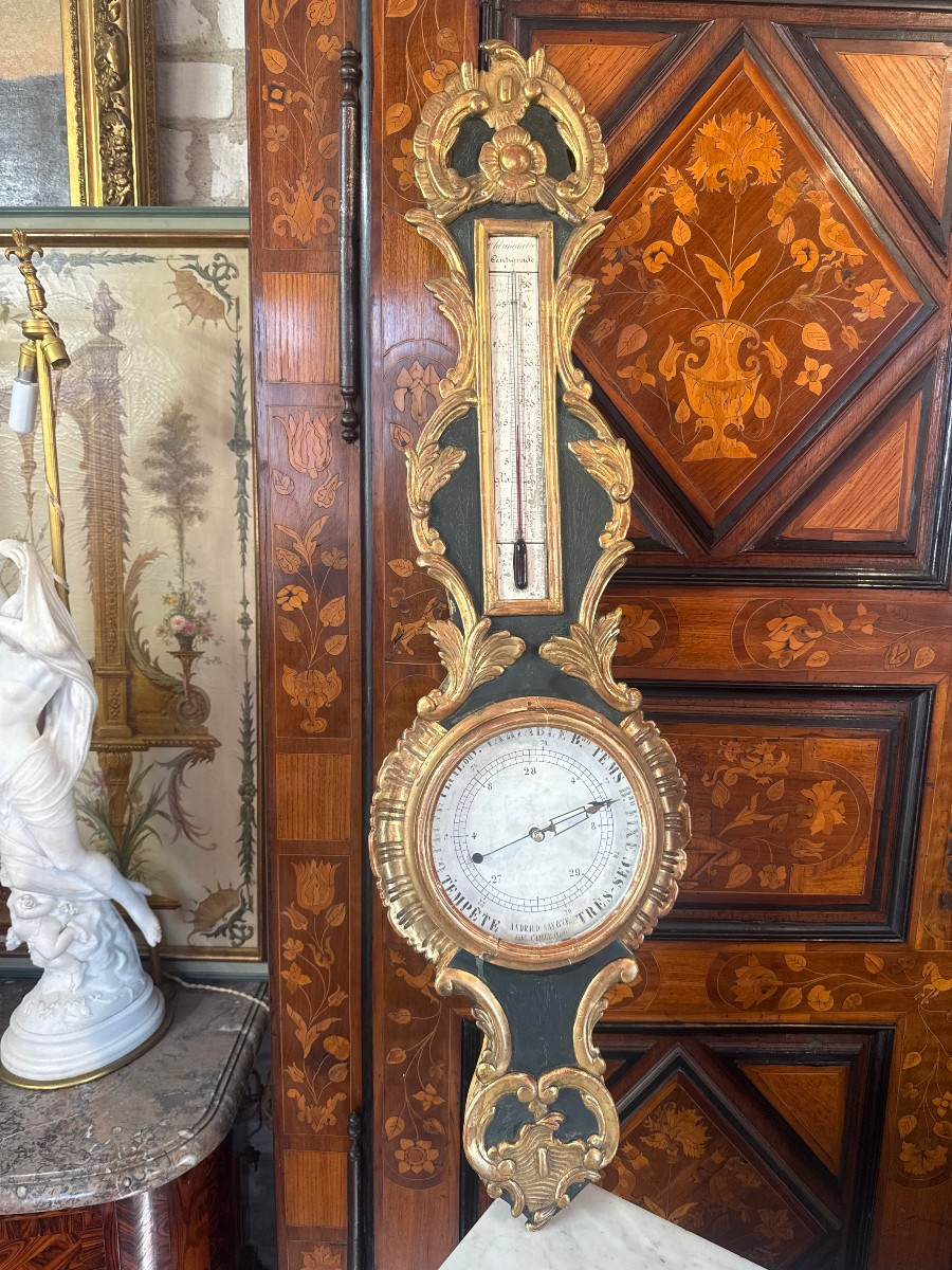 Barometer Thermometer Transition Period Louis XV