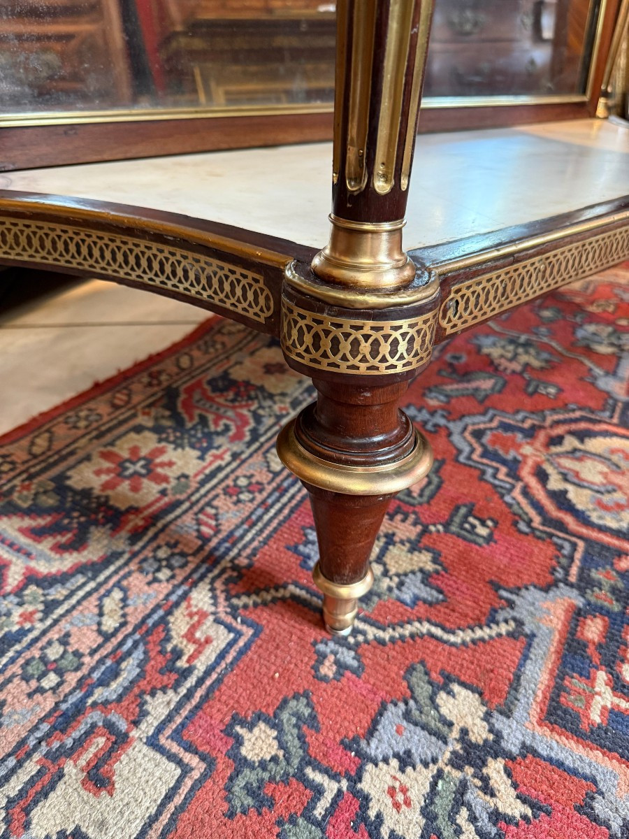 Louis XVI Mahogany Console-photo-2