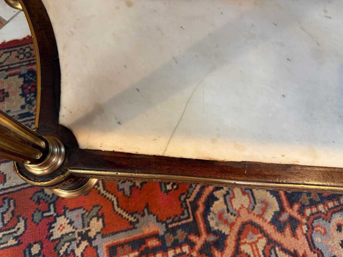 Louis XVI Mahogany Console-photo-5