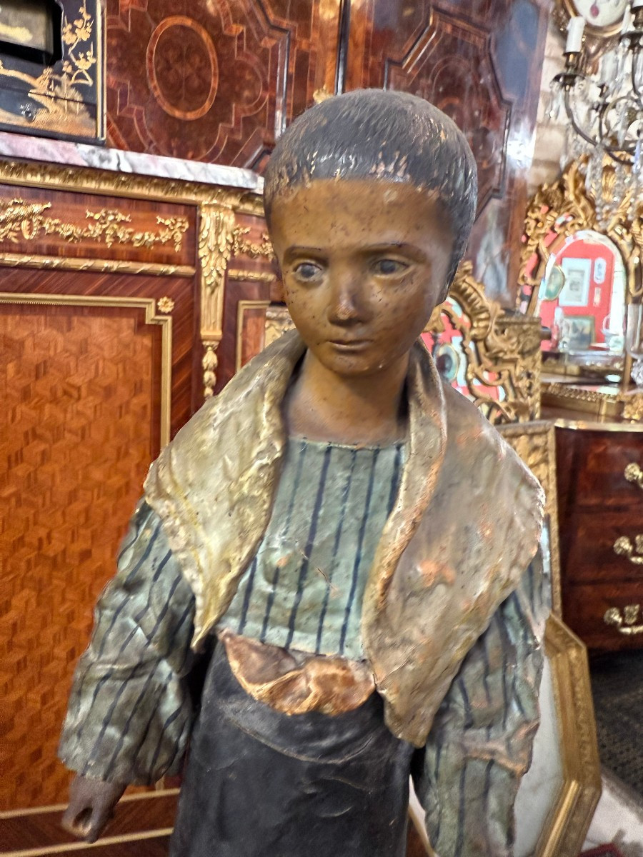 PAIRE DE SANTONS NAPOLITAINS-photo-2