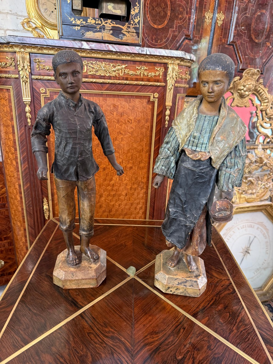 PAIRE DE SANTONS NAPOLITAINS