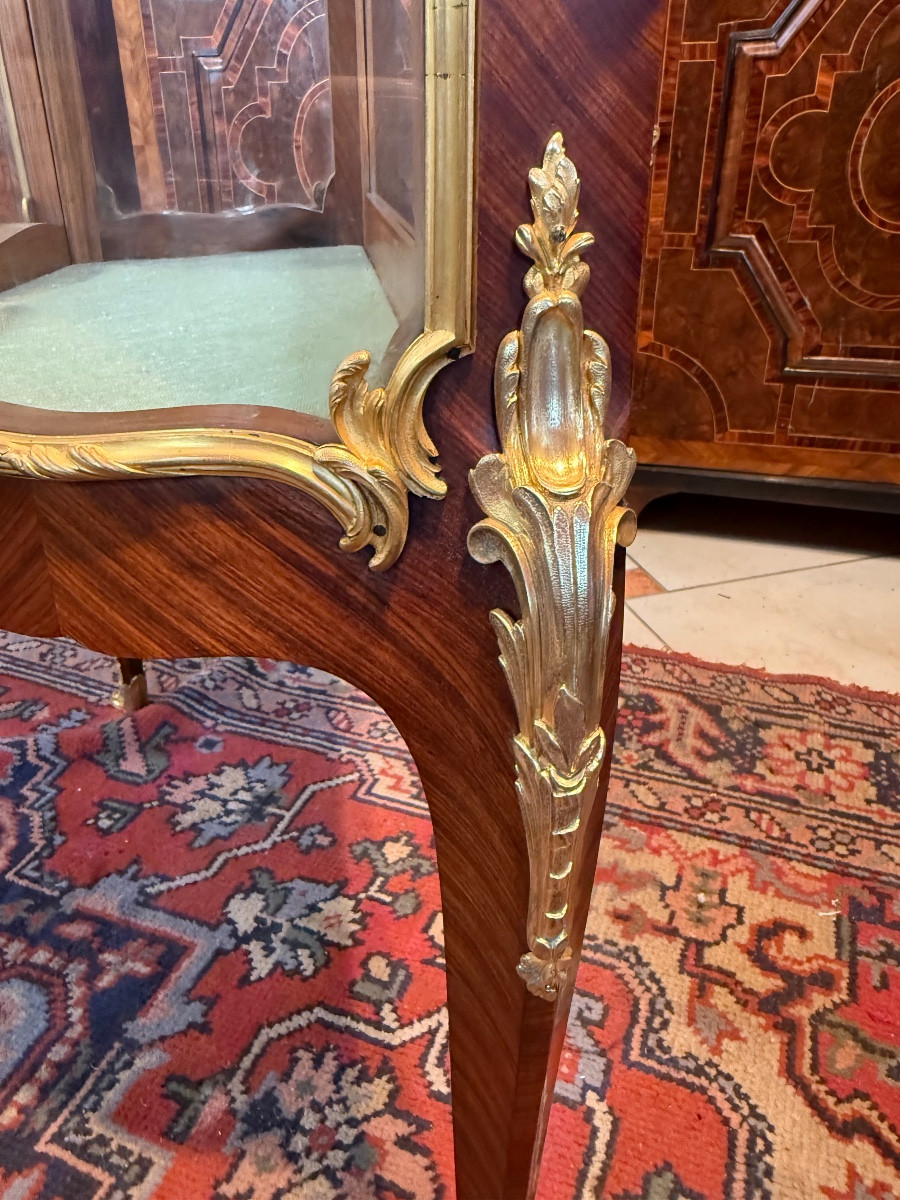VITRINE LOUIS XV PAUL SORMANI (FRANÇAIS, 1817-1887) -photo-4