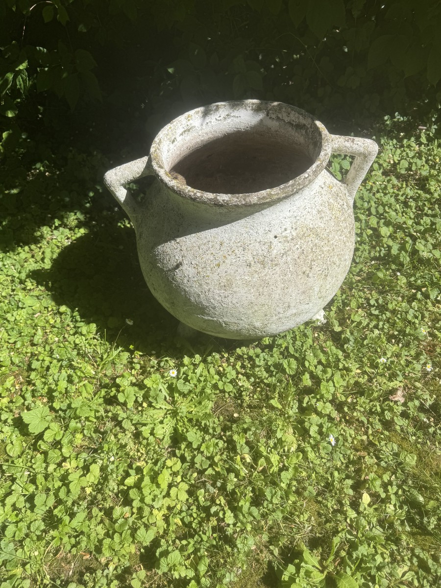 Pair Of Pot-and-pan Jardinieres By Willy Guhl-photo-1