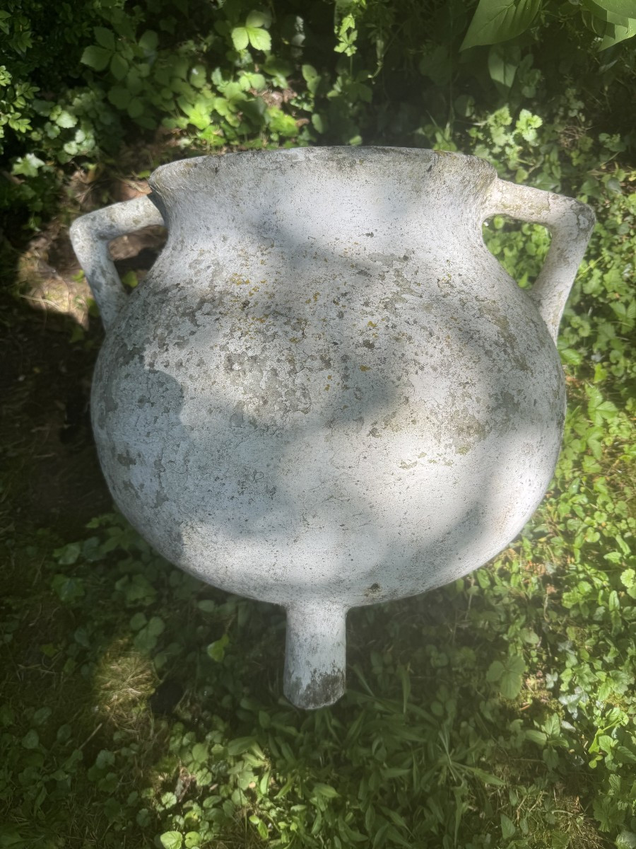 Pair Of Pot-and-pan Jardinieres By Willy Guhl-photo-3
