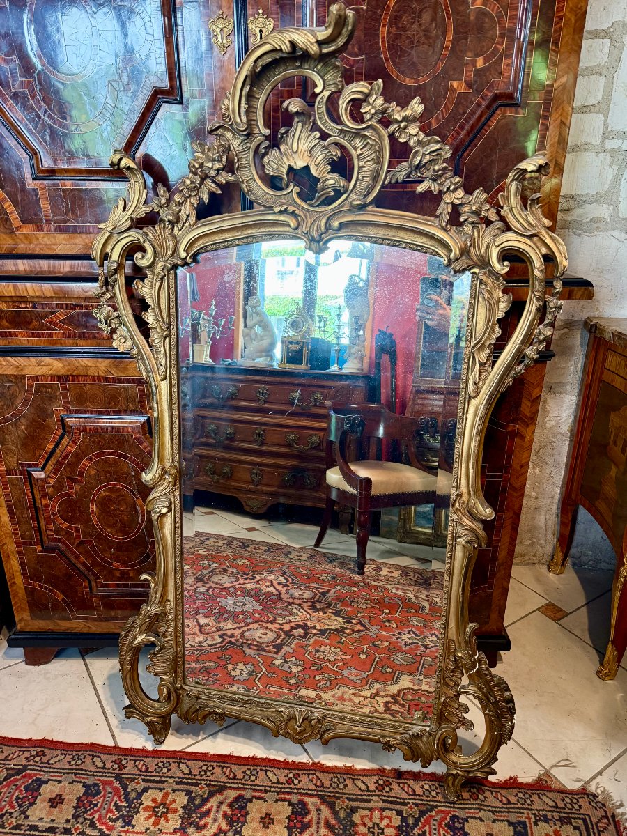 MIROIR DE STYLE LOUIS XV