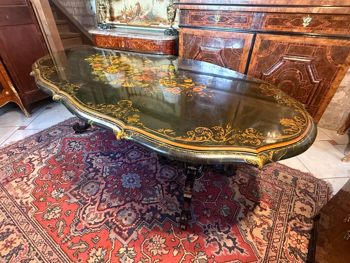 TABLE DE SALLE A MANGER NAPOLEON III-photo-3