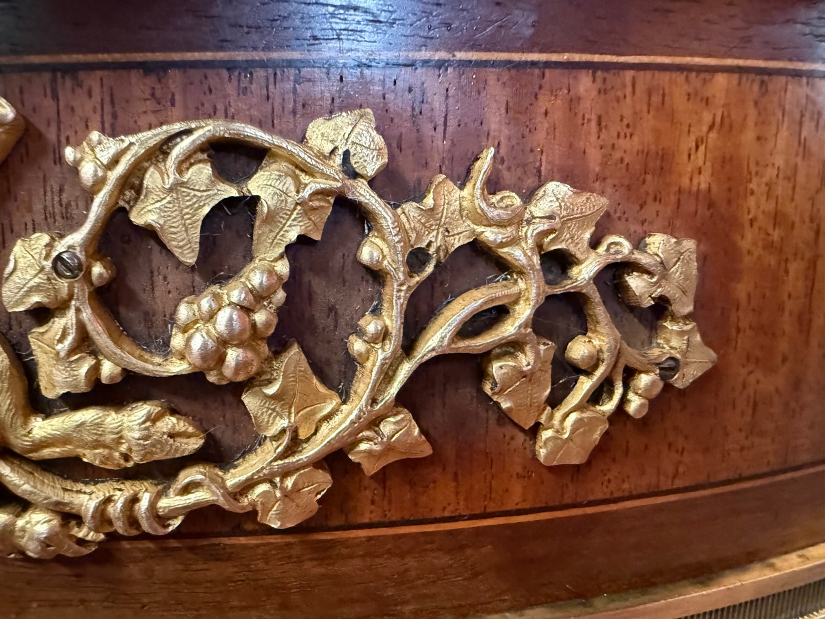 Louis XVI/napoleon III-style Side Table Attributed To François Linke-photo-2