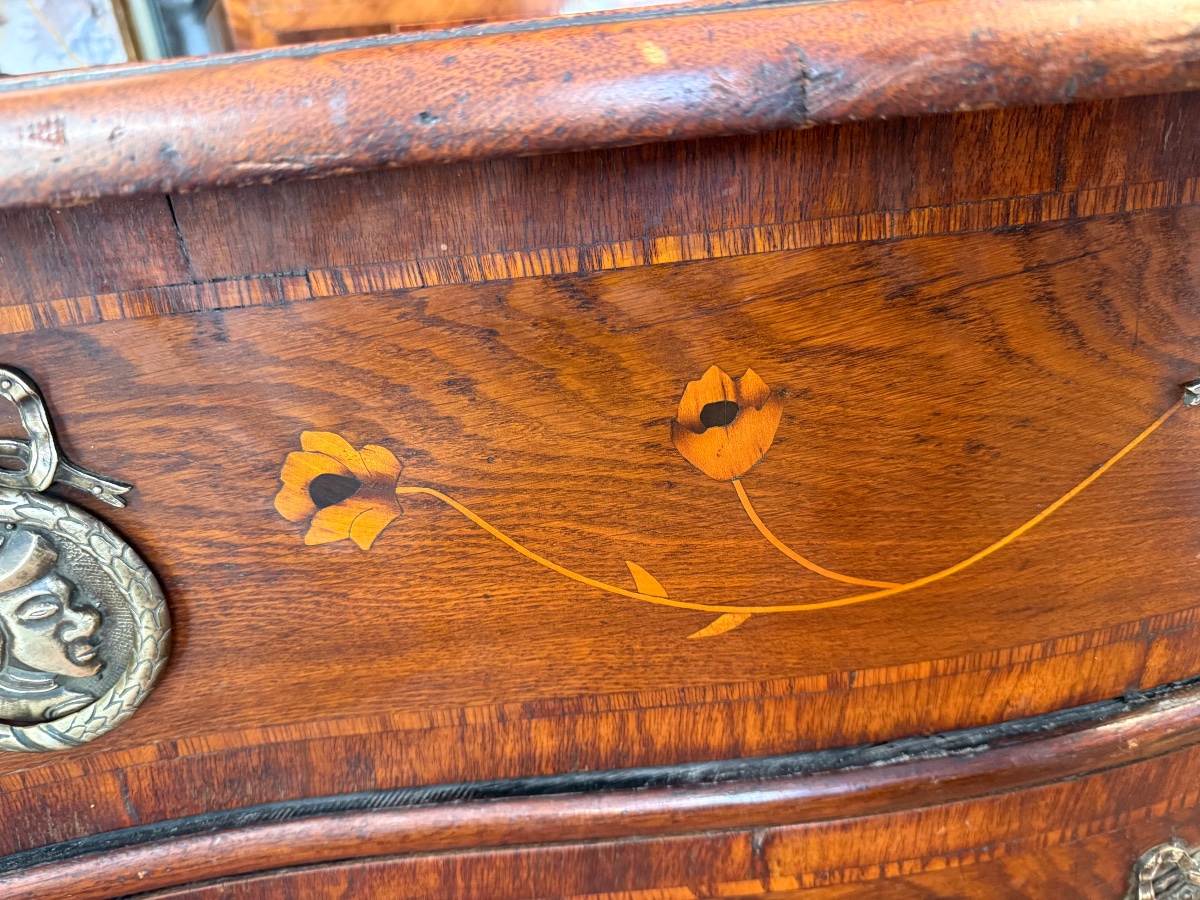 Louis XV Dutch Chest Of Drawers - 18th Century-photo-6