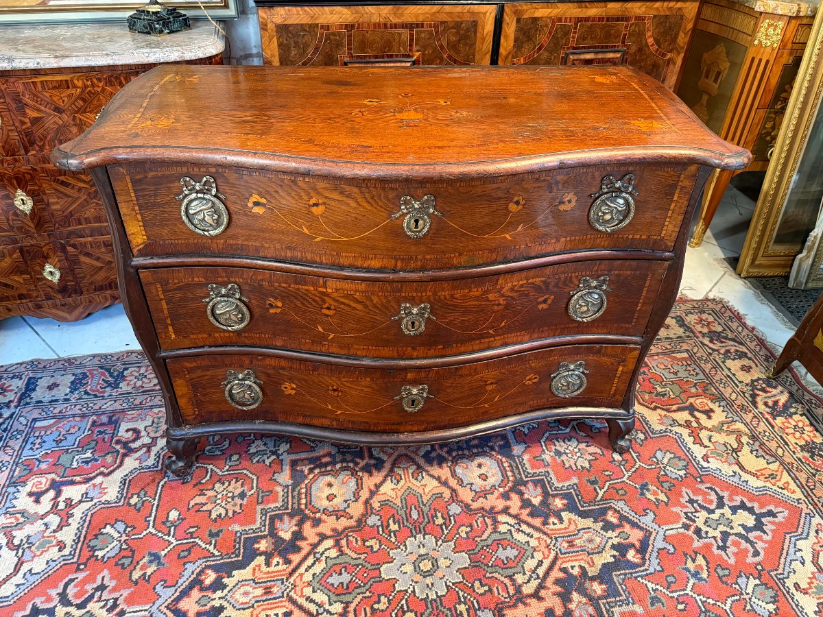 Louis XV Dutch Chest Of Drawers - 18th Century
