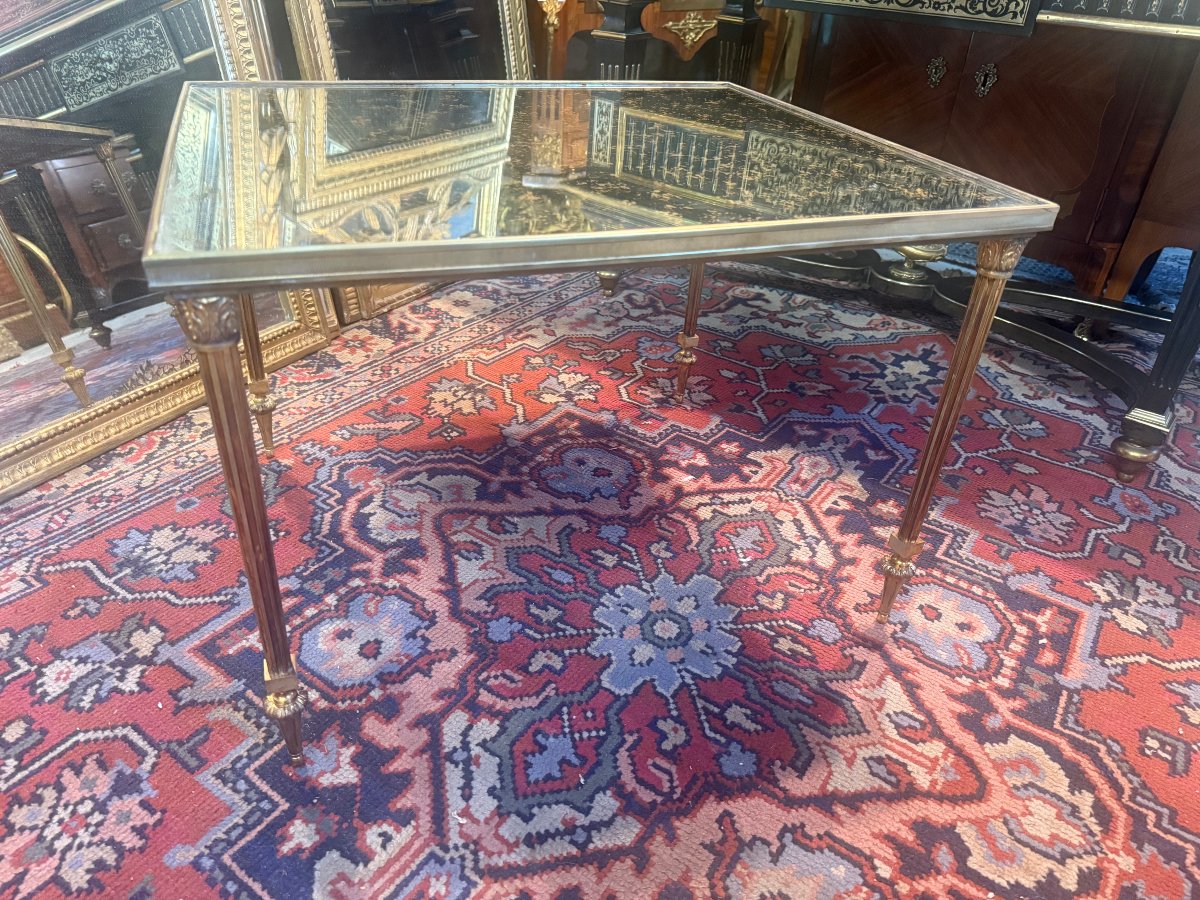 Coffee Table Attributed To The Bagues House-photo-2
