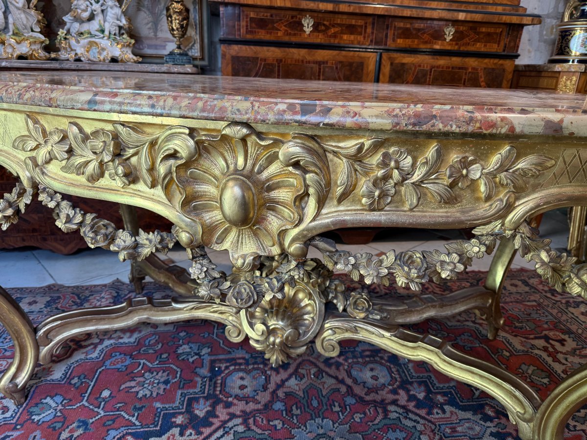 Louis XV-style Center Console-photo-3