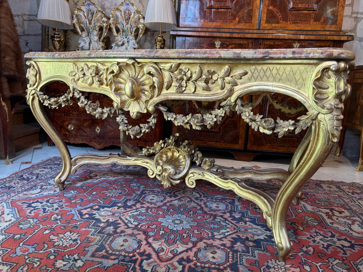 Louis XV-style Center Console-photo-2