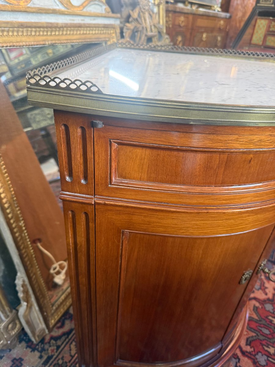 Louis XVI-style Corner Cabinet-photo-2