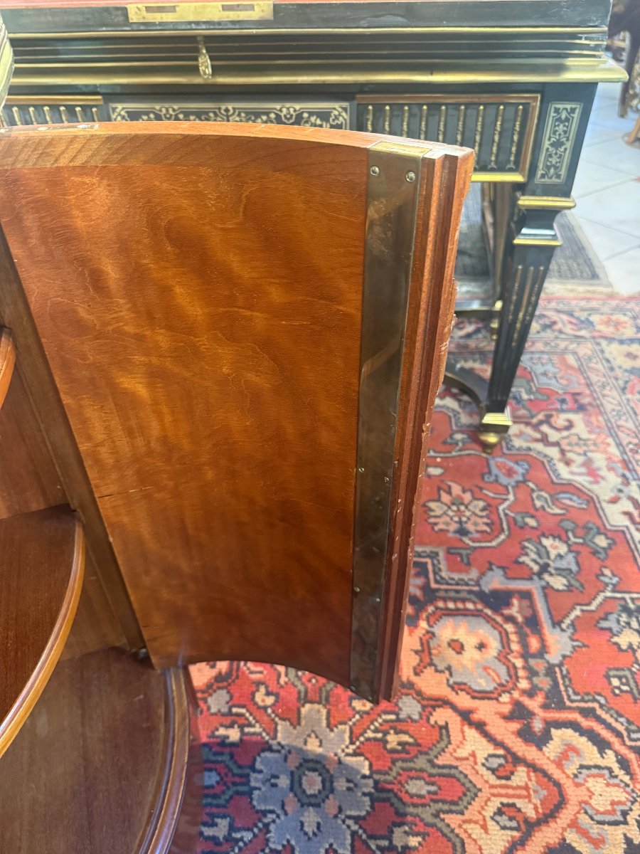 Louis XVI-style Corner Cabinet-photo-1